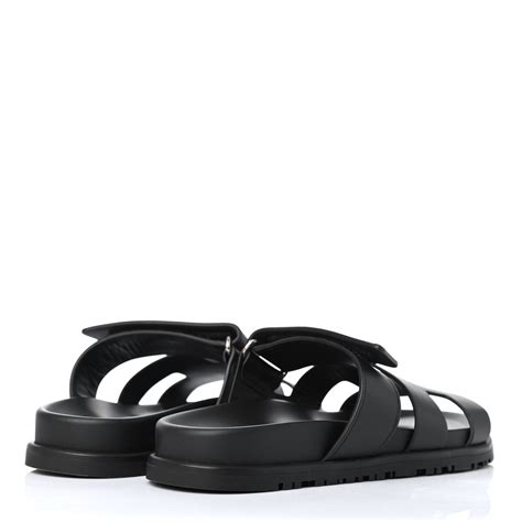 hermes chypre sandals women|Hermes sandals all black.